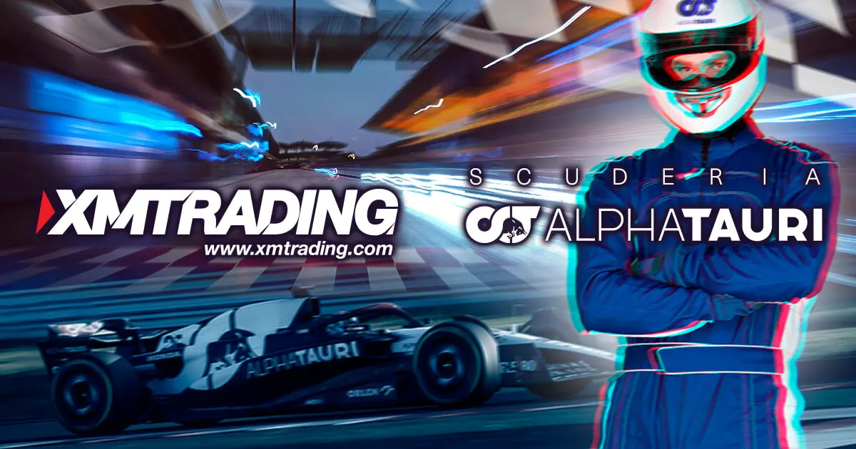 XMTradingがF1チームスクーデリア・アルファタウリとスポンサーシップを締結