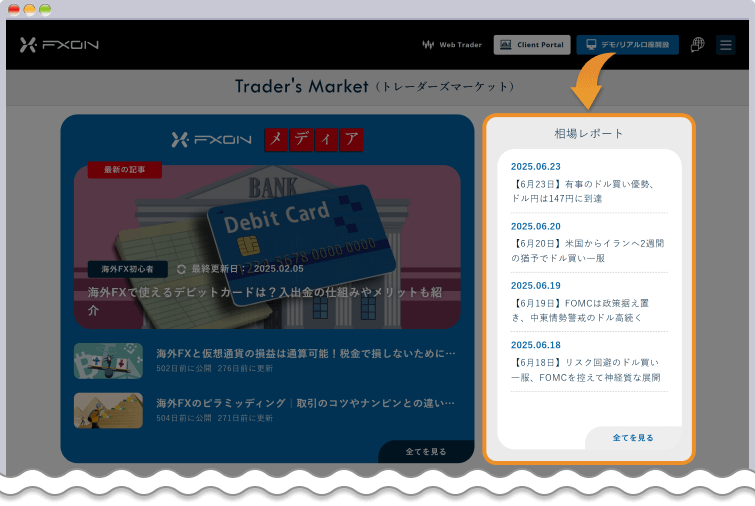 XM経済指標カレンダー