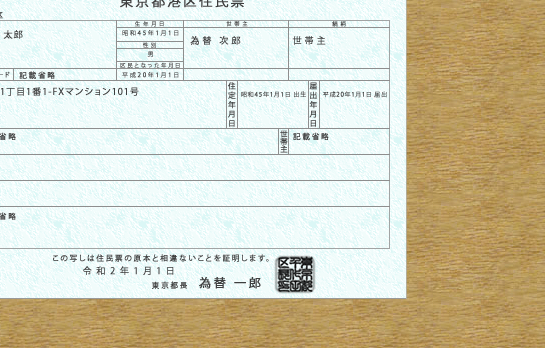 一部が隠れている