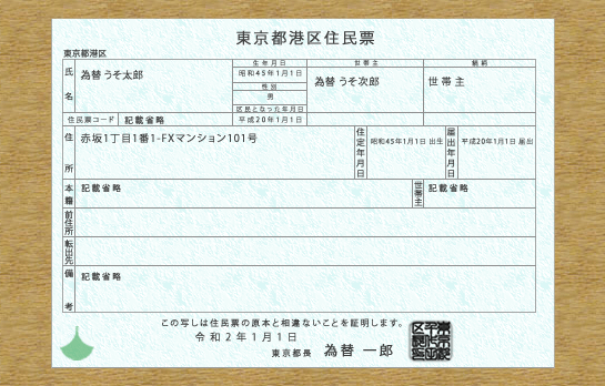 偽造している！