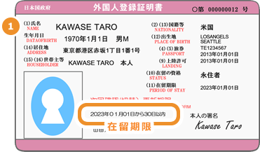 外国人登録証