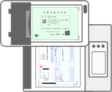 スキャナー・コピーにてデータ化する場合