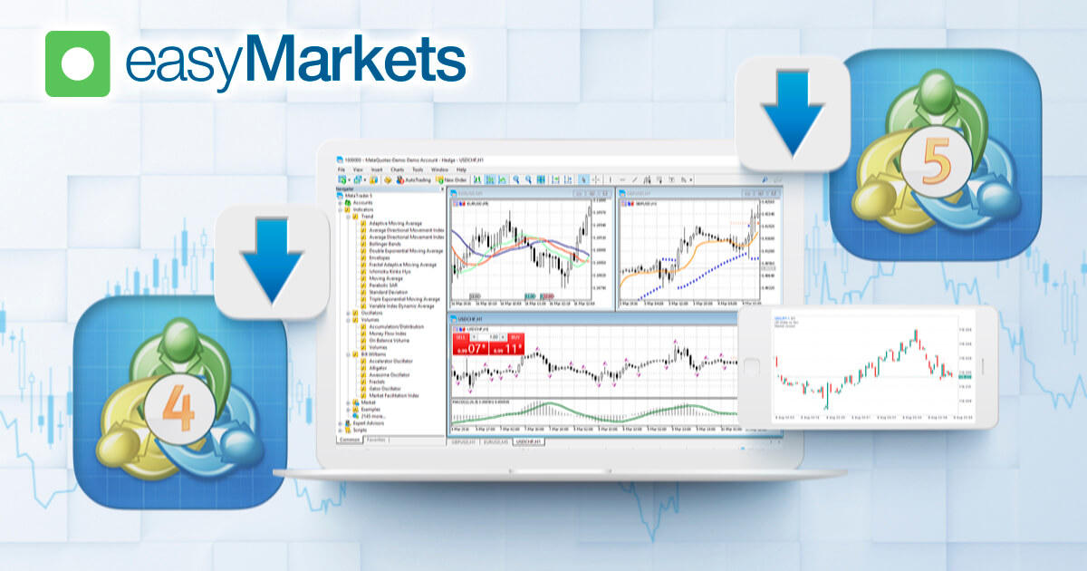 easyMarketsのMT4 / MT5ダウンロード・インストール方法を解説！