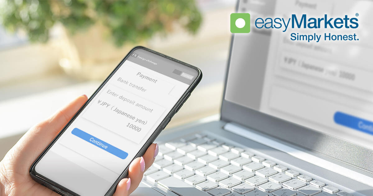 easyMarketsの入金方法 | easyMarkets | FXプラス™