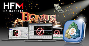 HF Markets（旧HotForex）がMT5口座でもボーナスの提供を開始