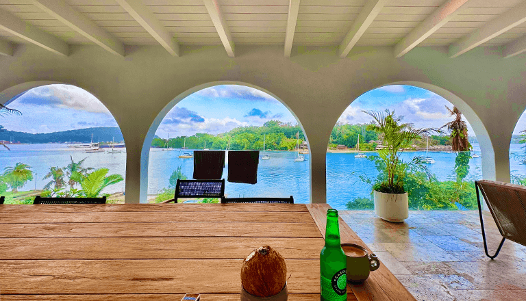 Titanマンションからの景色