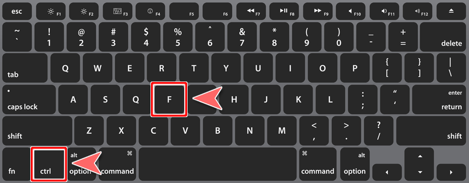 キーボードから通常のカーソルをクロスヘアに変更する方法