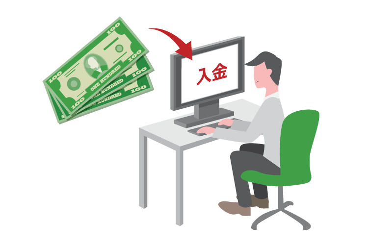 MT4/MT5口座へ入金する
